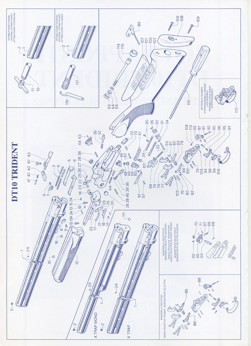 P. Beretta Over and Unders : DT10 